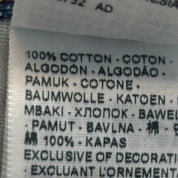 Levi's Blue Jean Shorts Distressed Cut-Off Style - Picture 6 of 11